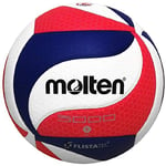 Molten Ballon de Volleyball Officiel de Volleyball des États-Unis, Rouge/Blanc/Bleu