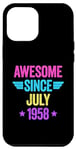 Coque pour iPhone 14 Plus Awesome Since July 1958