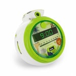 Metronic - Radio-réveil Jungle fm usb projection double alarme - Vert