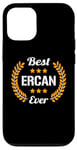 Coque pour iPhone 12/12 Pro Best Ercan Ever Dicton amusant Prénom Ercan