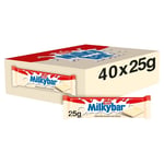 Nestle Milky bar Medium Bars Pack of 40 x 25g