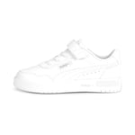 PUMA Court Ultra AC+ PS Basket, White White Silver, 28 EU