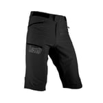 Leatt MTB Shorts Enduro 3.0 Ultra Comfortable and Water Resistant Black