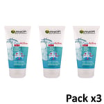 Garnier Skin Naturals Pure Active 3 in 1 Matify/Purify Skin 150 ml Pack of 3