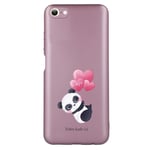 Coque rose pour Iphone 7 8 SE panda ballon