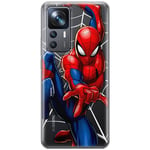 ERT GROUP Coque de téléphone Portable pour Xiaomi 12T/ 12T Pro/ K50 Ultra Original et sous Licence Officielle Marvel Motif Spider Man 039 adapté à la Forme du téléphone Portable, partiel imprimé