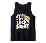 It's My Lucky Night Funny Casino Gambling Tank Top