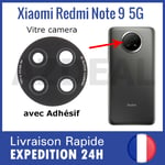 Vitre arrière caméra XIAOMI REDMI NOTE 9 (5G) Lentille appareil photo Lens verre