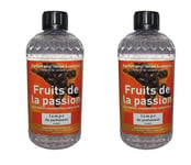 2 PARFUM INTERIEUR FRUIT PASSION LAMPE DIFFUSEUR 0.5L huiles essentielles