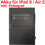 HX High Capacity 7340mAh Batterie pour IPAD 6/ Air 2 A1566 A1567 Rechange A1547