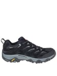 Merrell Men's Moab 3 Mid GORE-TEX Waterproof Shoes - Black/Grey, Black/Grey, Size 7, Men