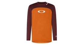 Maillot manches longues oakley free ride rc orange