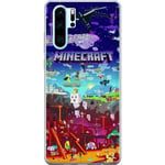 Huawei P30 Pro Genomskinligt Skal Minecraft