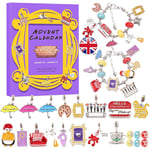 Advent Calendar 2024-24 Days of FRIENDS Charm Bracelet Kit - TV Show Christmas G