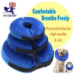 Inflatable Collar Dog Cat Soft E-collar Pet Puppy Medical Protection Head Cone