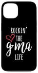 Coque pour iPhone 13 Cadeau amusant Gma Rockin' The G-Ma Life