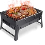 MARSEE Barbecue Portable Petit Barbecue à Charbon de Table Domestique Pliable Barbecue ExtérieurCampingPiquenique