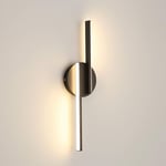 Applique Murale led Intérieur, Lampe Murale Moderne 16W, Applique en Aluminium, 3000K Lumière Chaude pour Salon, Couloir, Salle de Bain, Escalier,