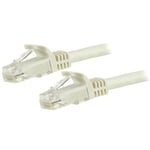 0065030847094 StarTech.com 15m CAT6 Ethernet Cable - White CAT 6 Gigabit Etherne