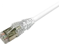 NETCONNECT Patchkabel cat 6A S/FTP PiMF, längd: 2,0 m färg: vit med LSZH-mantel