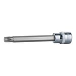 KS Tools 918.1642 - Douille tournevis TORX, Longueur 110 mm, T20 - Version longue - En Chrome Vanadium - Finition chromée