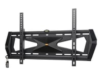 Eaton Tripp Lite Series Heavy-Duty Tilt Security Display Tv Wall Mount For 37" To 80" Tvs And Monitors, Flat Or Curved Screens - Brakett - For Flatpanel - Låsbar - Stål - Svart - Skjermstørrelse: 37"-80" - Veggmonterbar