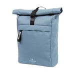 Walker Roll Top Classic, 42263-330-Classic Sac à Dos Ice Blue Principal, Compartiment pour Ordinateur Portable, imperméable, Volume d'environ 20-23 l Children, Bleu Glace, 20-30 l