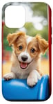 iPhone 12/12 Pro Playful Puppy Colorful Puppy love Dog owner gift Case