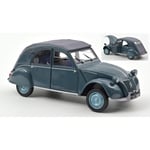 CITROEN 2 CV AZL 1959 GLACIER BLUE 1:18 Norev Auto Stradali Die Cast Modellino