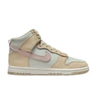 Nike Dunk High DD1869-113 Sneakers Trainers Logo Sand Pink U.K. Size 3