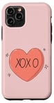 Coque pour iPhone 11 Pro T-shirt XOXO-Design (édition minimaliste)