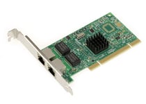 KALEA-INFORMATIQUE Carte Controleur 2 ports Gigabit Ethernet sur port PCI 16 ou 32 Bit - Pour PC ou Serveur - CHIPSET 82546EB/GB