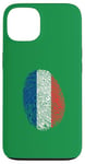 Coque pour iPhone 13 France C'est dans mon ADN France empreinte digitale