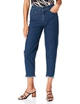 7 For All Mankind Women's Malia Straight Jeans, Blue (Dark Blue Dp), W28/L27 (Size: 28/26,5)