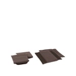 BILLINGHAM HADLEY SMALL DIVIDER SET - CHOCOLATE