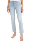 Levi's Women's 724 High Rise Straight Jeans, Cool Bright in Blue, 31W x 30L