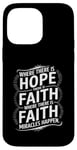 iPhone 14 Pro Max Where there is hope there is faith christian black women Case