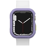 OtterBox All Day Bumper pour Apple Watch Series 9/8/7-45mm, Antichoc, Anti-Chute, élégant étui de Protection Watch, protège l'écran et Les Bords, Violet/Jaune