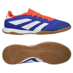 adidas Predator League IN Advancement - Lucid Blue/Vit/Röd - Inomhus (IC), storlek 40