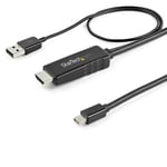 StarTech.com Câble HDMI vers Mini DisplayPort - 2 m - 4k 30 Hz - Adaptateur HDM