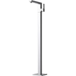 Robinet de baignoire sur pied chromé Sogood Cascada1 robinetterie de lavabo mitigeur colonne 103,5cm