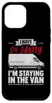 iPhone 12 Pro Max Funny I'm Staying In The Van Ghost Hunting Investigator Case