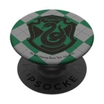 Harry Potter Slytherin Plaid Sigil PopSockets Swappable PopGrip