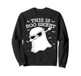 This Is Boo Sheet Halloween Ghost Costumes Men Women Couples Sweatshirt