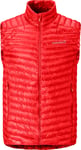 Norrøna Men's Trollveggen Superlight Down Vest Arednalin Red, XL