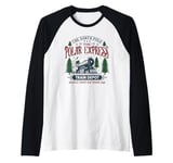 The Polar Express Train Depot Raglan Baseball Tee