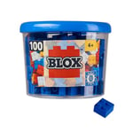 Simba - 104114112 - Ensemble de Blocs de Construction - Blox 4 - 100 Pièces - Bleu