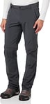 Schöffel Pantalon Folkstone Zip Off-Homme-Gris (asphalt)-FR : M (Taille Fabricant : 48)