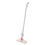 OXO Good Grips Microfibre Spray Mop with Slide-Out Scrubber, White/Metalic/Orange