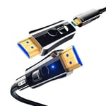 Cable Hdmi 20M,Ultra Haut Debit Cable Hdmi 2.1 8K@60Hz 4K@120Hz 48Gbps Earc Hdr10 Hdcp2.2/2.3 Dolby Atmos Compatible Avec Hdtv/Netflx/Monitor/Roku Tv/Ps5/Xbox Series X